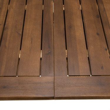 Table de jardin extensible 180/240x100cm en bois d'acacia Marrakech