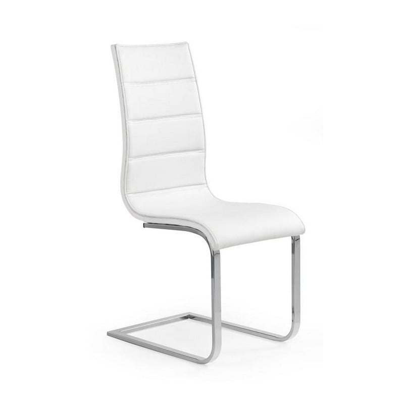 chaise blanche design luge Caloma