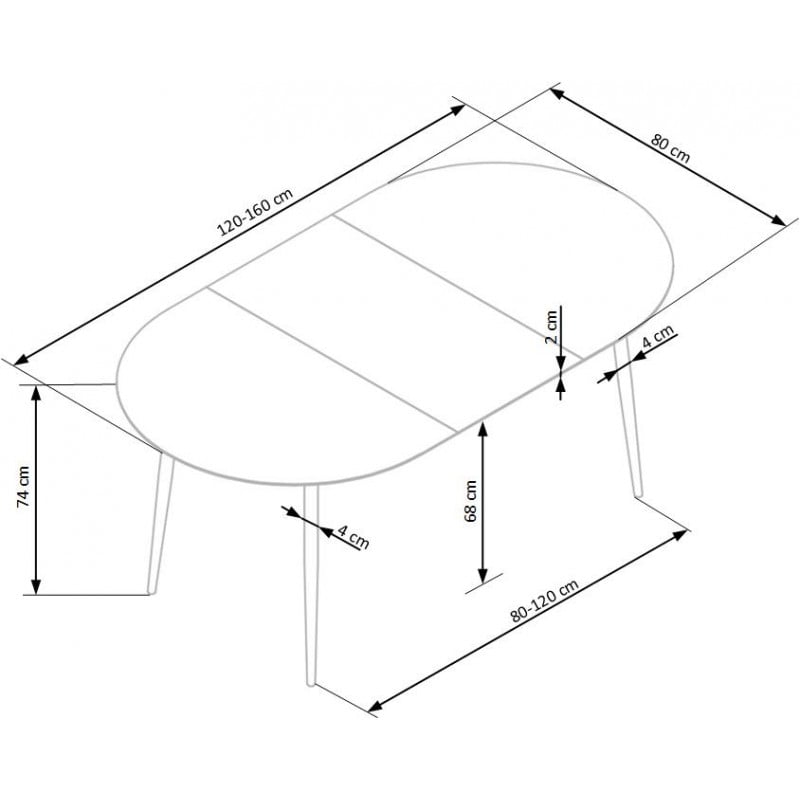 Table à manger extensible...