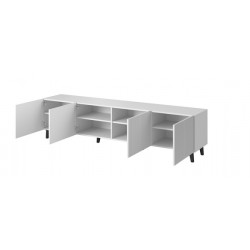 Meuble TV design blanc 200...