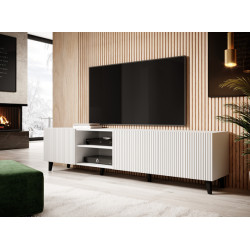 Meuble TV design blanc 200...