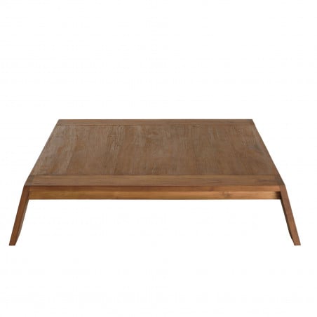 Table basse design rectangulaire 115cm noir Silas