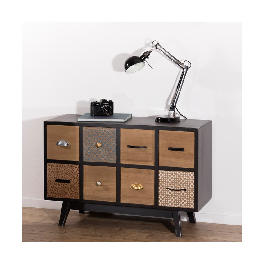 Commode design industriel vintage Alta