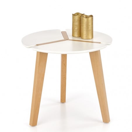 Table d'appoint ronde design Akva