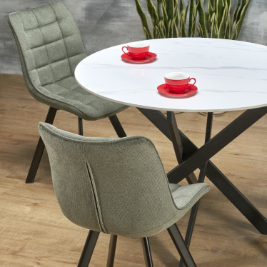 Table à manger ronde EDGAR 2 4