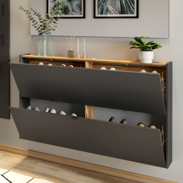 Étagère à Chaussures Suspendue Sur Porte - 10 Niveaux - Organisateur Gain De Place Pour Dortoir/Appartement