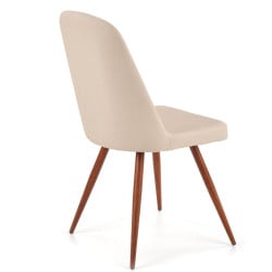 Chaise design beige Miya