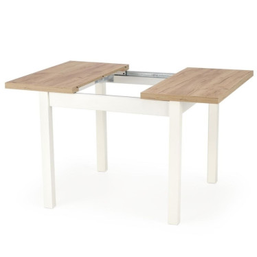 Système d'ouverture de la table extensible avec plateau coulissant central