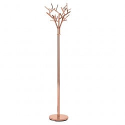 Porte-manteau design arbre cuivre Weston