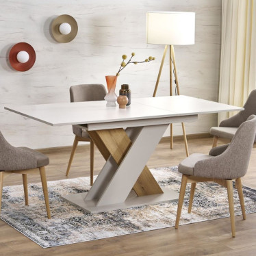 Table a manger scandinave extensible 130 cm Apodis