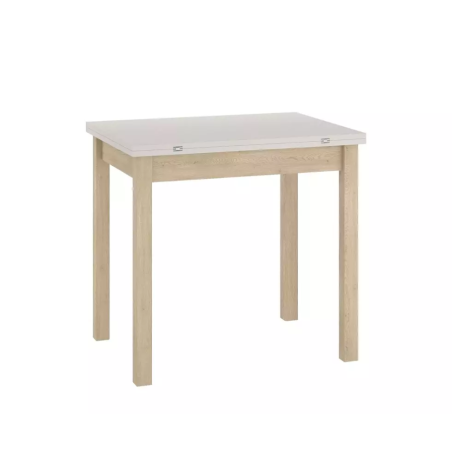 Table extensible pliable compacte cachemire 6 pers bois clair ATLANTISZ4 - Tables à manger - So Inside