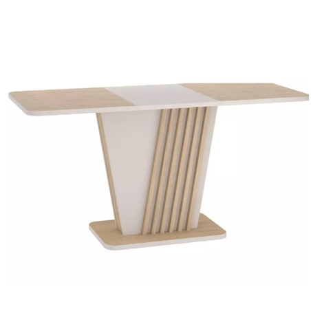 Table extensible design chêne et cachemire 8 pers FIORENTINAZ - Tables à manger - So Inside