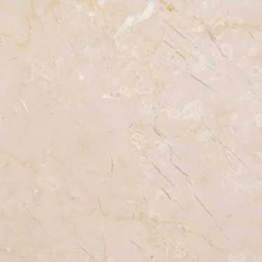 Vue de dessus texture marbre crème veiné table ronde Misitra