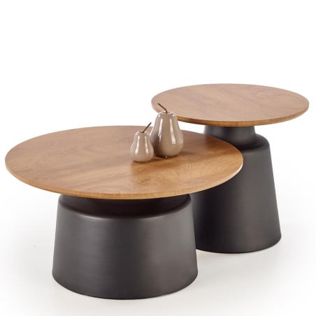 Ensemble de deux tables basses gigognes JEAN - Tables basses - So Inside
