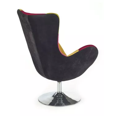 Fauteuil oeuf patchwork style Arne Jacobsen