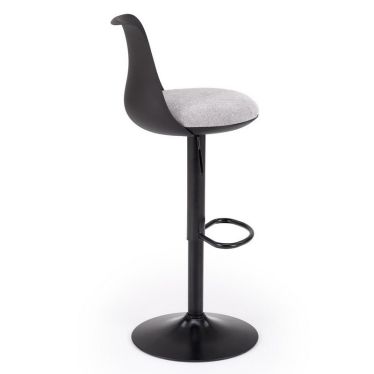 Vue de profil du tabouret de bar Aviro sur fond blanc