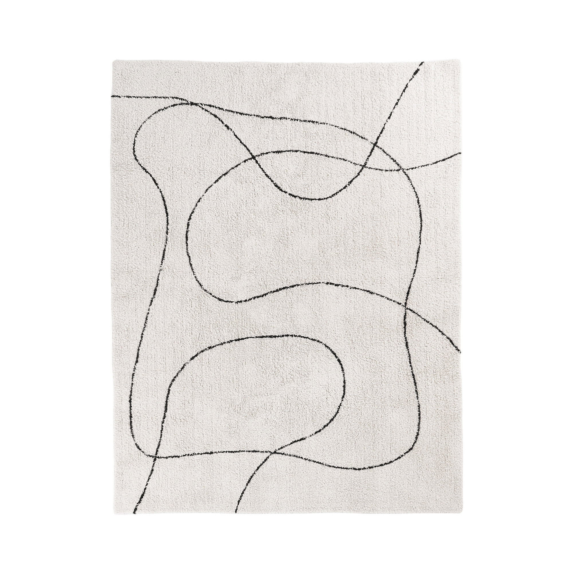 Reidar Rug - Rug, cotton, natural, 160x230 cm