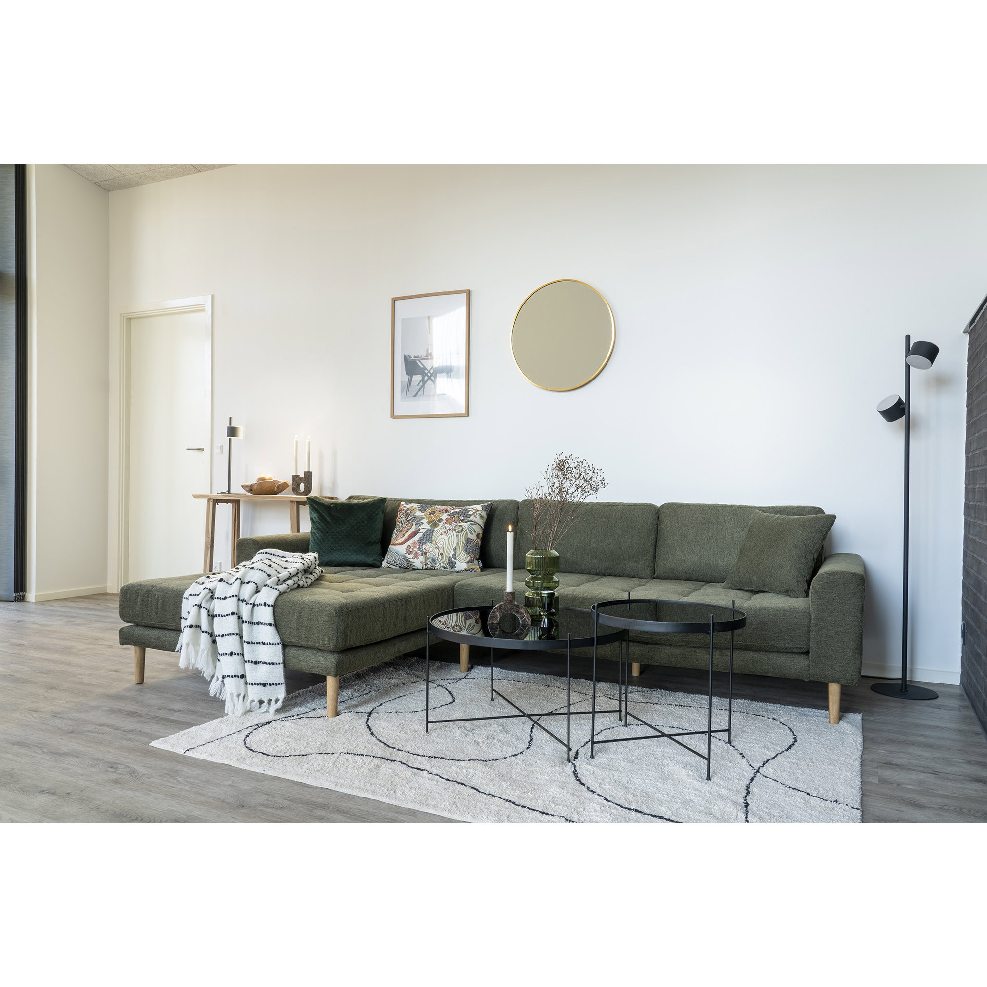 Reidar Rug - Rug, cotton, natural, 160x230 cm