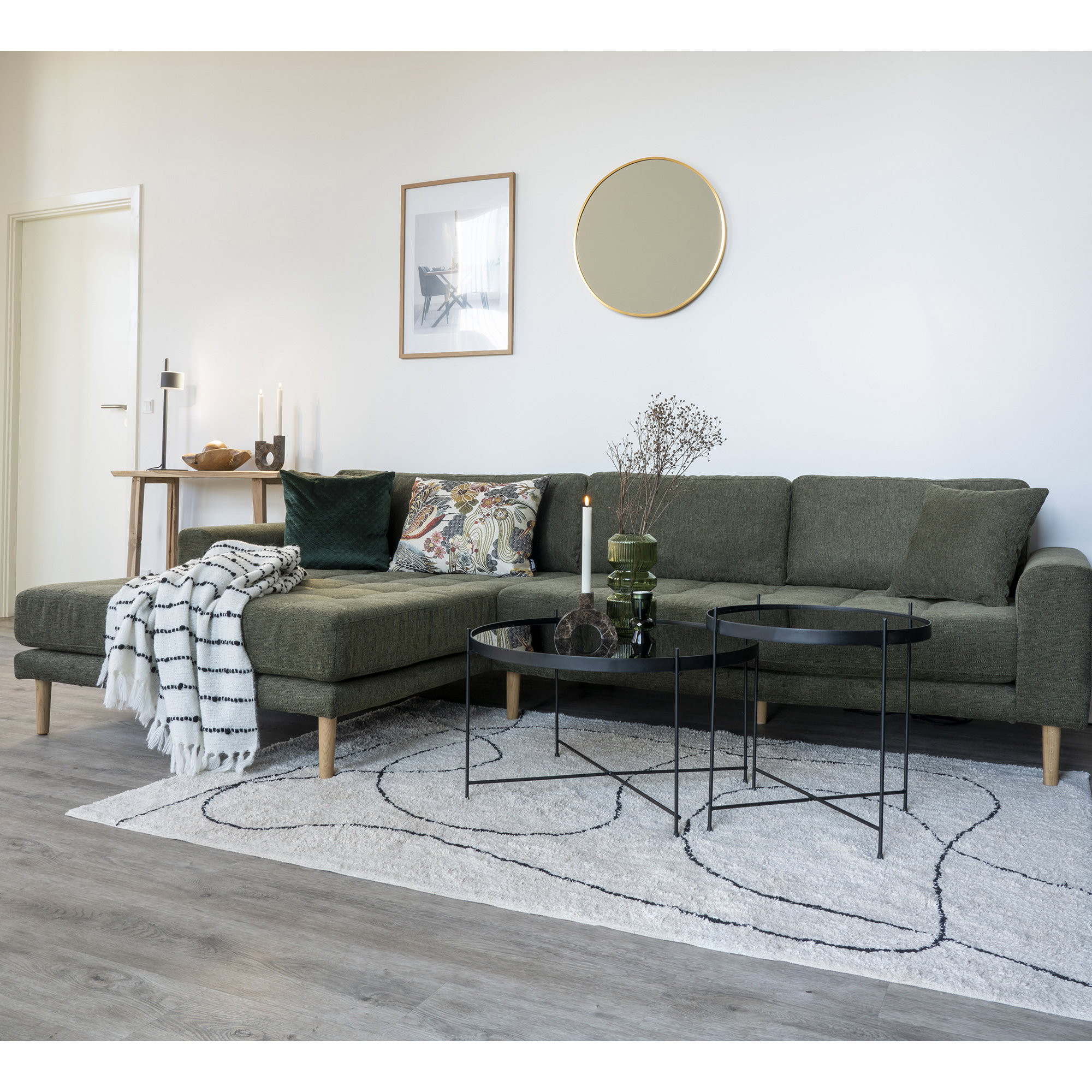 Reidar Rug - Rug, cotton, natural 200x300 cm