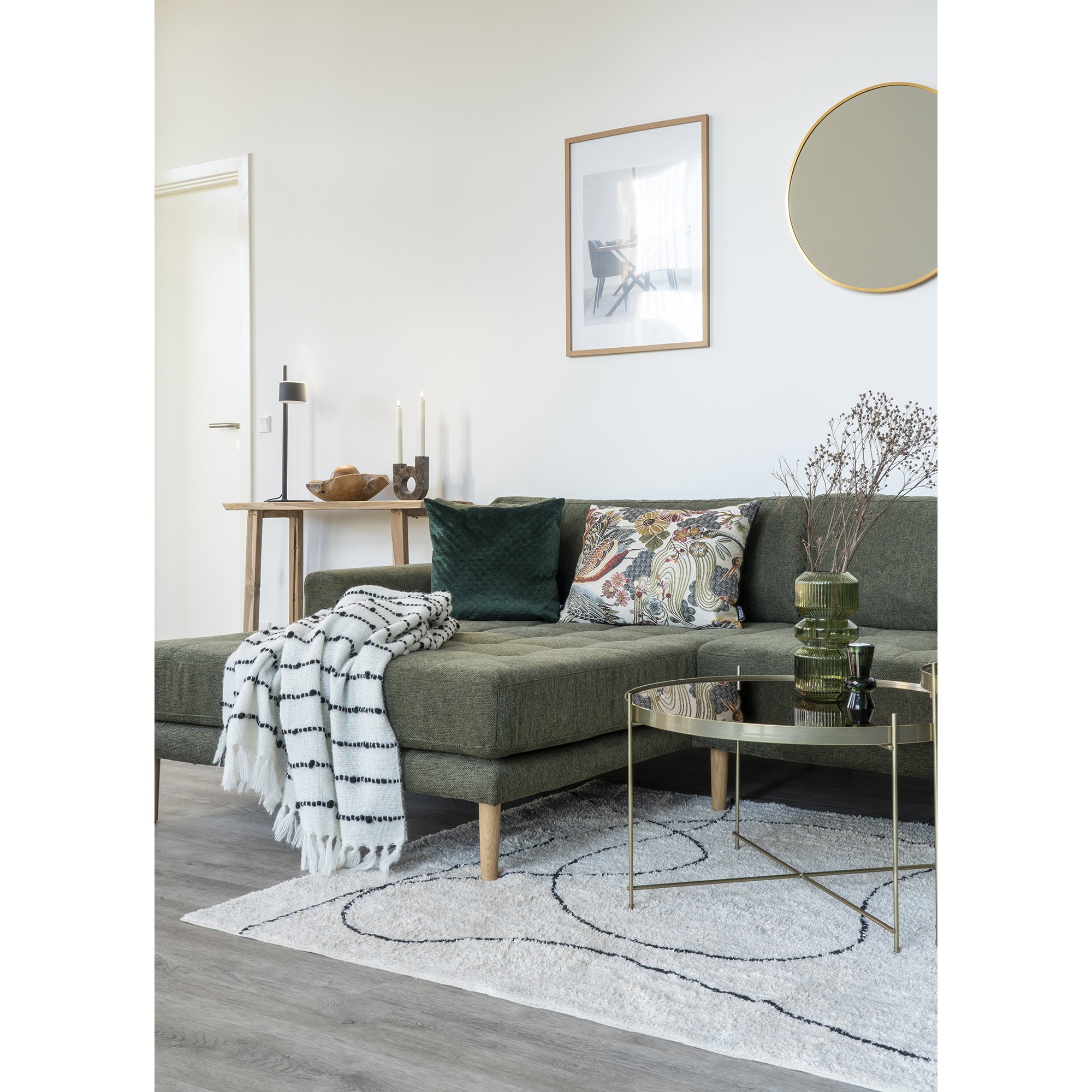 Reidar Rug - Rug, cotton, natural 200x300 cm