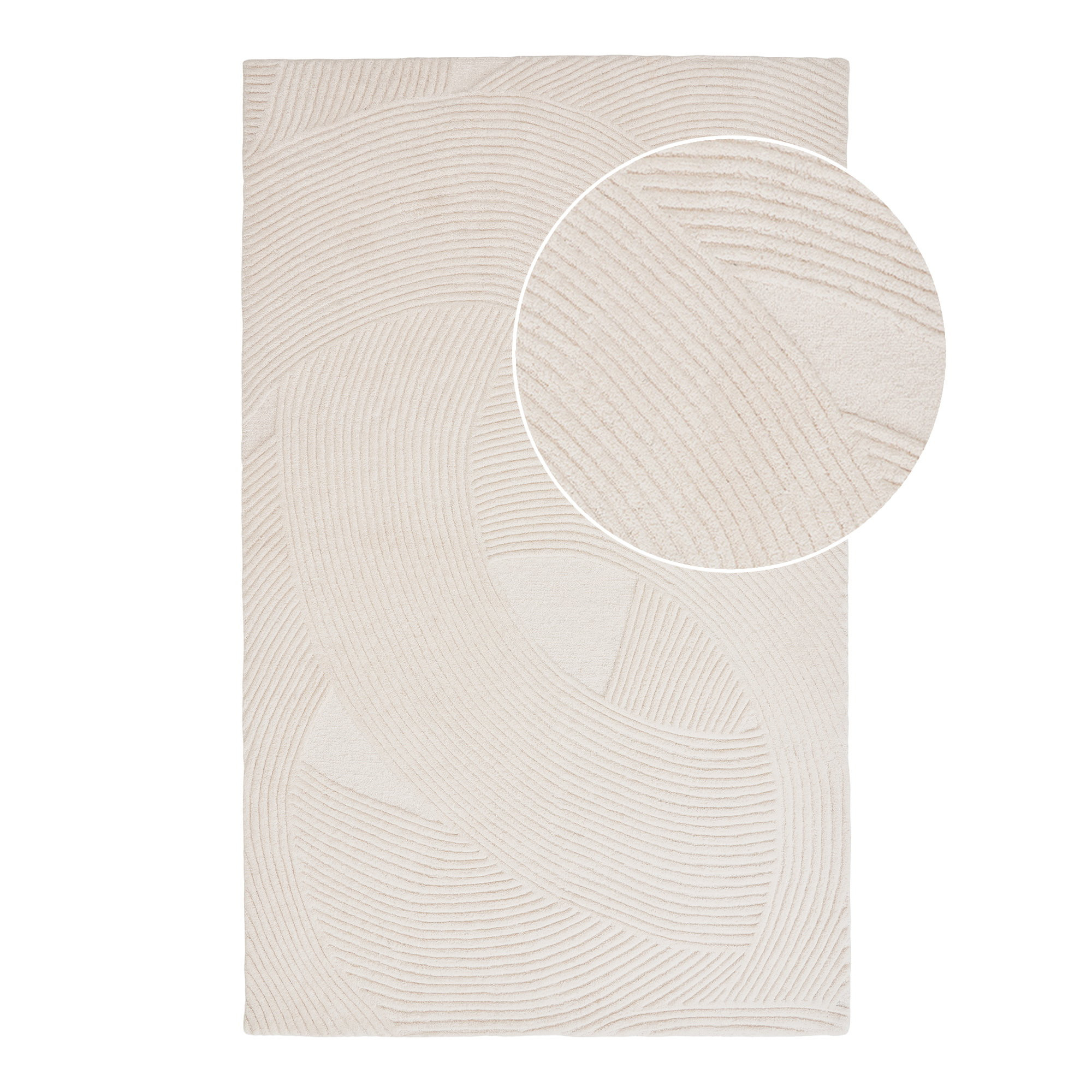 Leandro Rug - Rug, hand tufted, ivory 200x300 cm