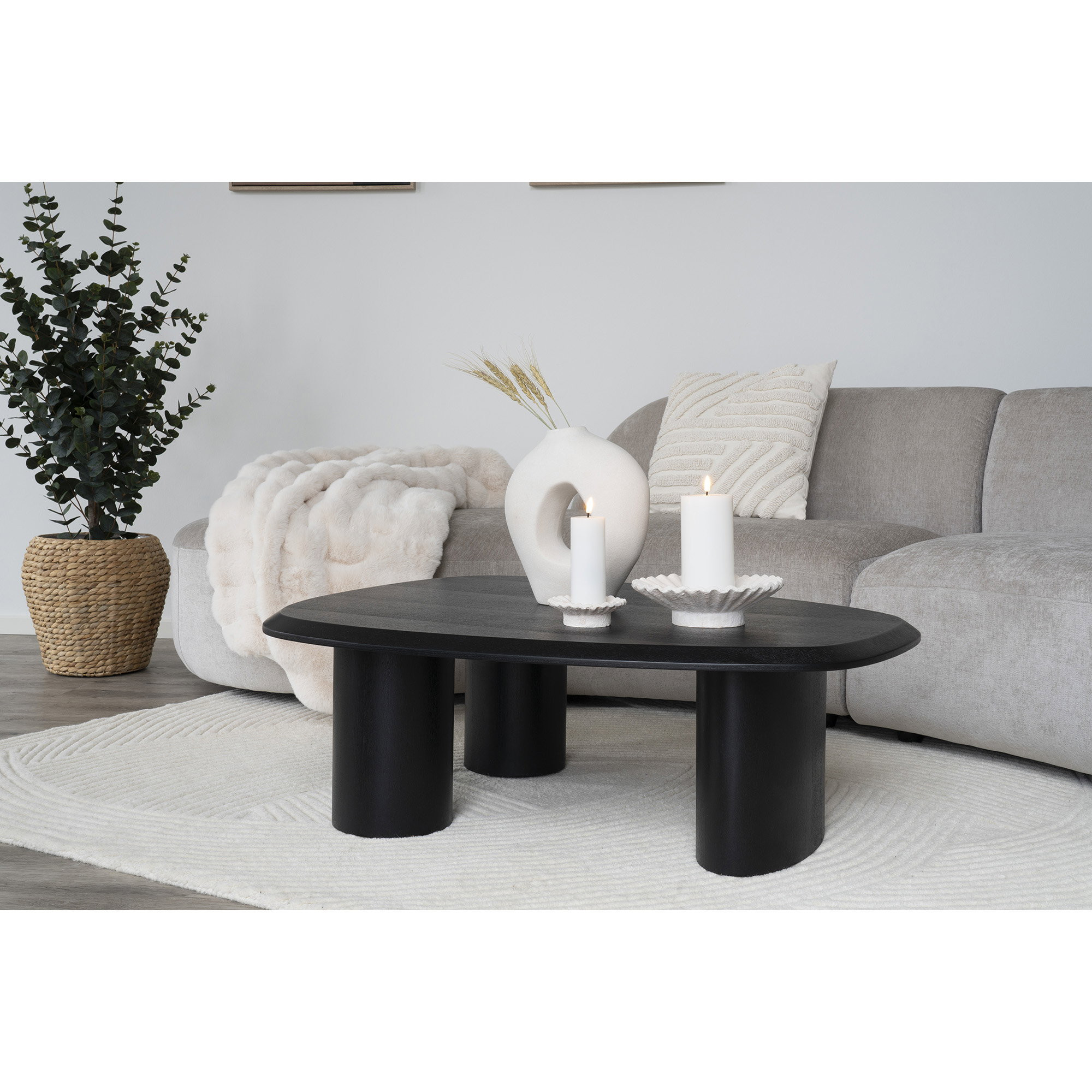 Leandro Rug - Rug, hand tufted, ivory 200x300 cm