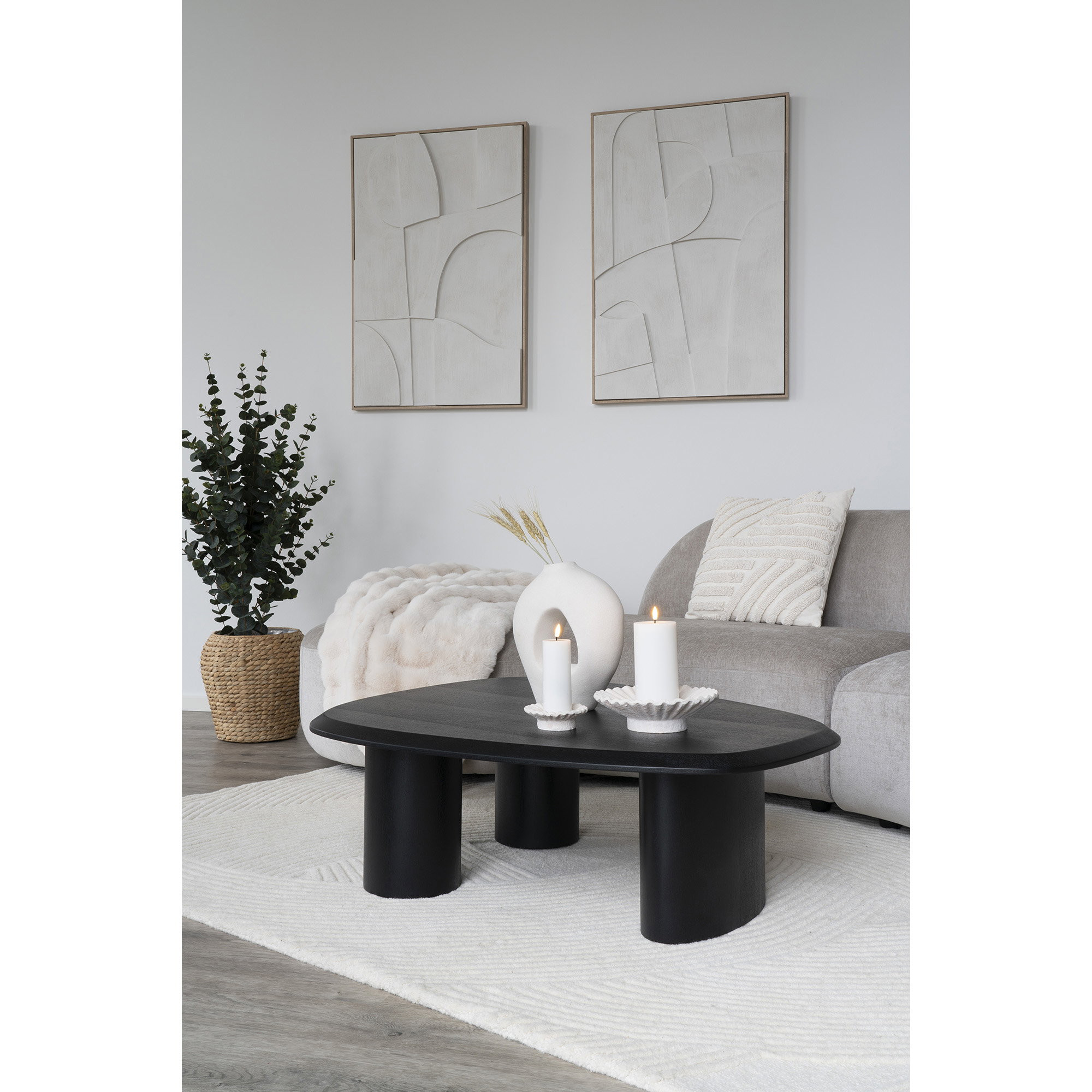 Leandro Rug - Rug, hand tufted, ivory 200x300 cm