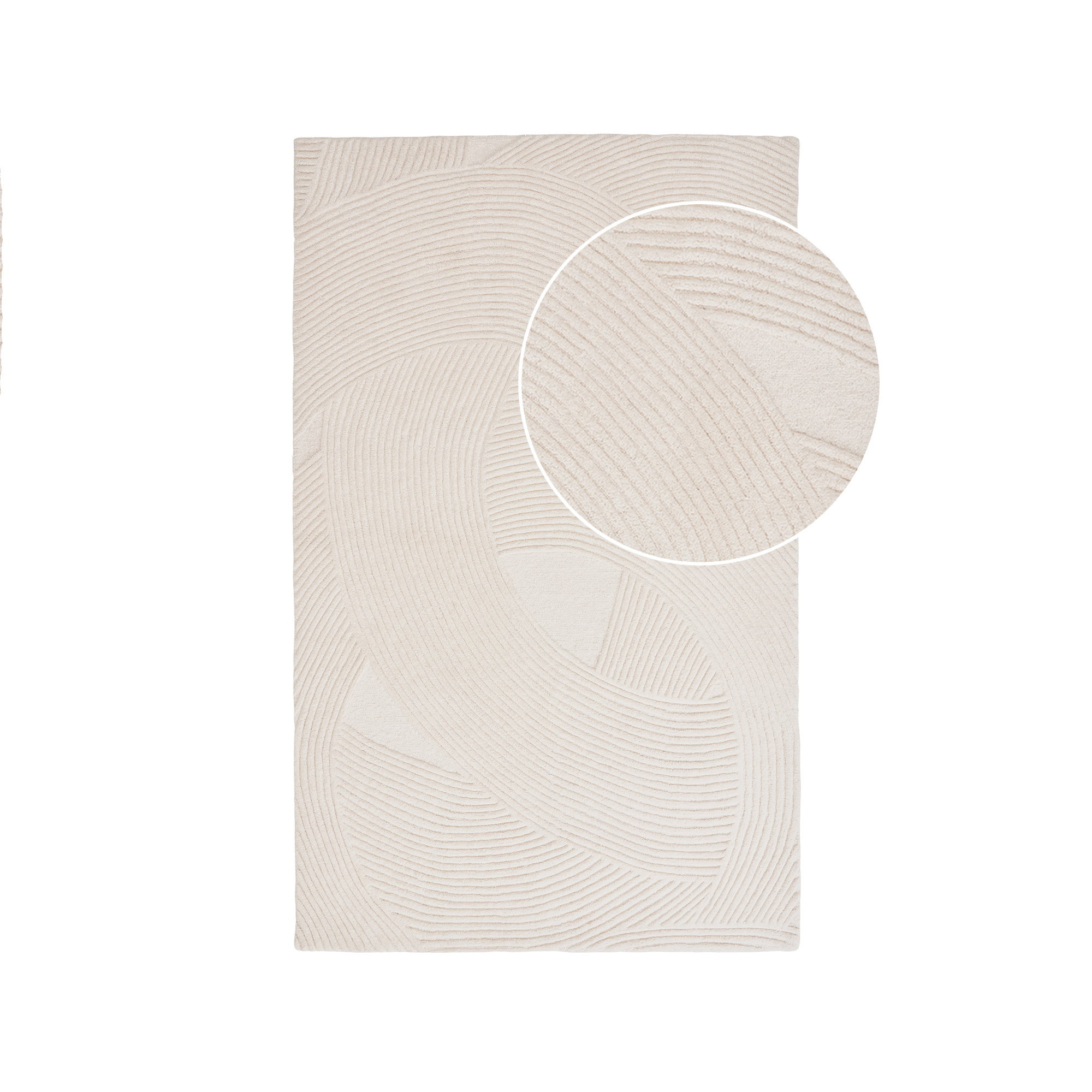 Leandro Rug - Rug, hand tufted, ivory 160x230 cm
