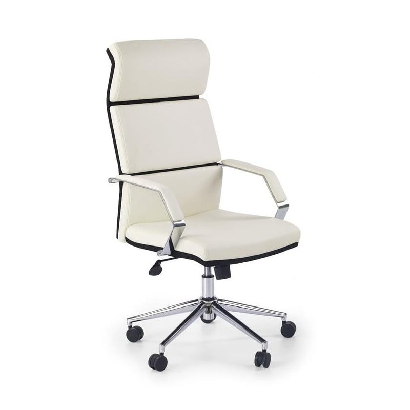 fauteuil de bureau noir et blanc design Clasto