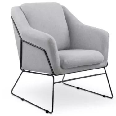 Fauteuil Tissu Confortable, Vintage, Anti tâche - So Inside