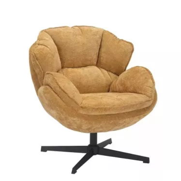 Fauteuil Jaune, Moutarde, Style Scandinave - So Inside